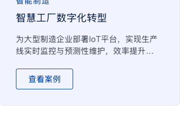 智慧工厂数字化转型案例